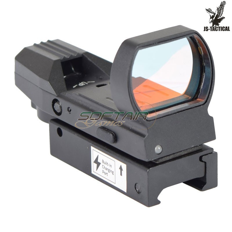 Red Dot Multi-Reticolo Nero JS-TACTICAL (JS-HD101R)