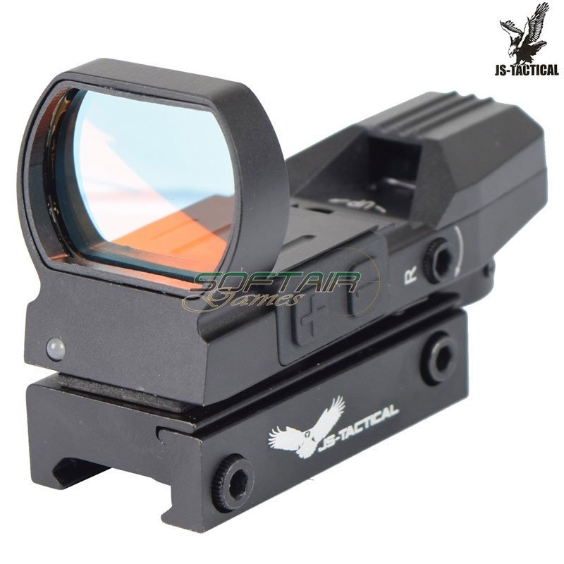 Red Dot Multi-Reticolo Nero JS-TACTICAL (JS-HD101R)
