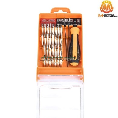 Toolbox multifunzione 32 in 1 METAL (me5006)
