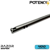 Canna di precisione RAZOR 6.03mm AEG 400mm Potency® (pty-razor400)