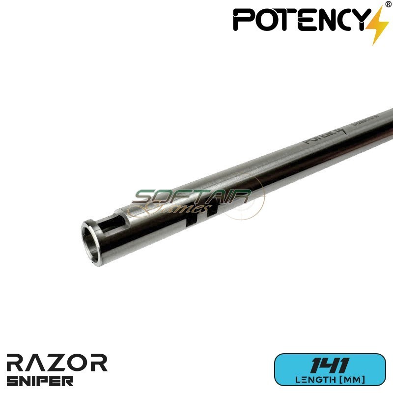 Canna di precisione RAZOR 6.03mm AEG 141mm Potency® (pty-razor141)