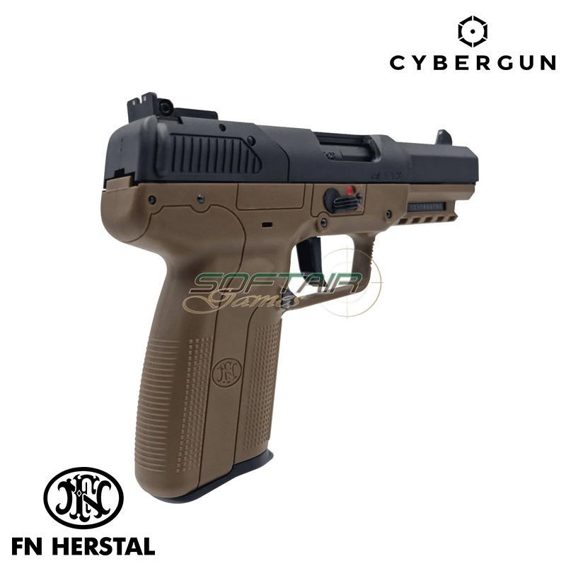 Pistola a GAS Five/SevenDARK EARTH FN 5/7 Cybergun (200524)