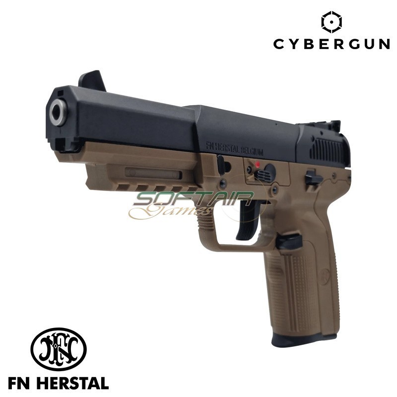 Pistola a GAS Five/SevenDARK EARTH FN 5/7 Cybergun (200524)