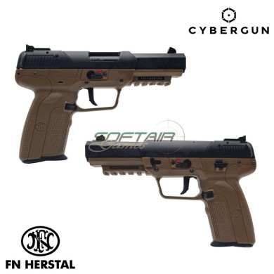 Pistola a GAS Five/SevenDARK EARTH FN 5/7 Cybergun (200524)