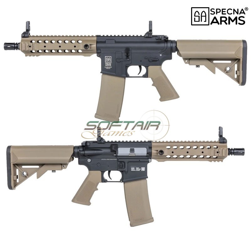 Fucile Elettrico SA-F01 Flex Gate X-ASR Gen.2 Half Tan SPECNA ARMS (SPE-01-047363)