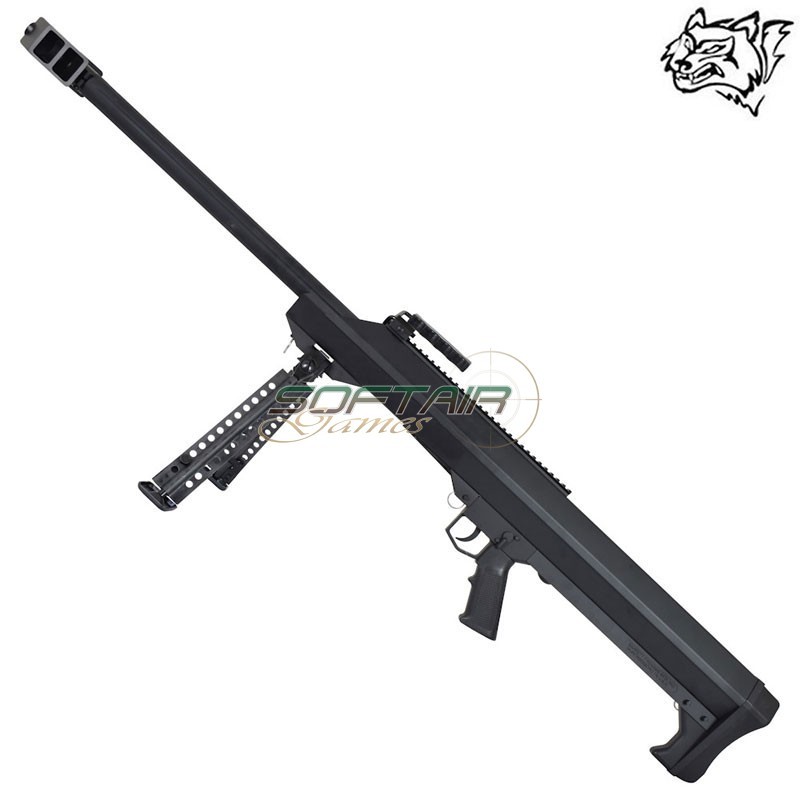 Bolt Action Rifle M99 BARRET Logo SNOW WOLF (SW-01B)