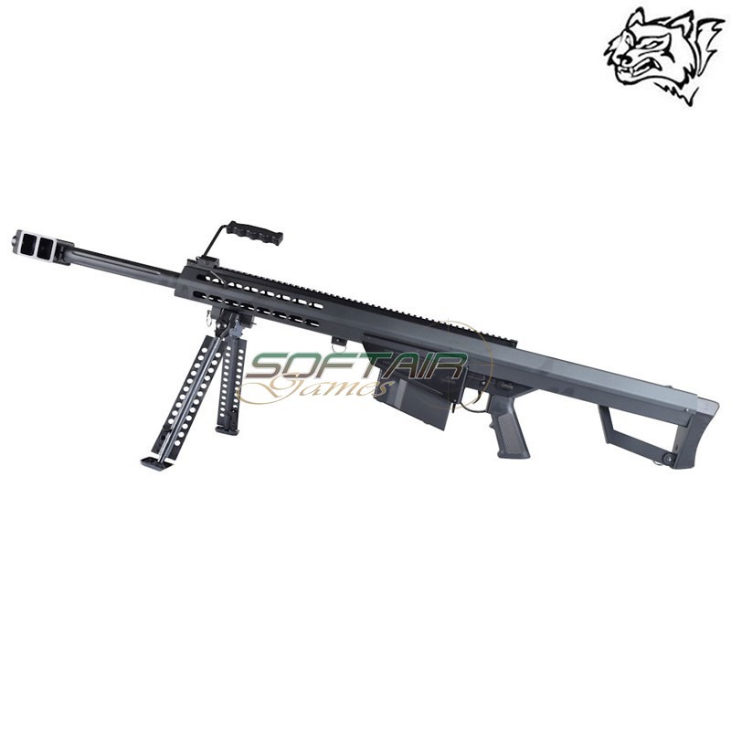 Fucile Elettrico M82A1 CQB Logo BARRET SNOW WOLF (SW-02CQB)