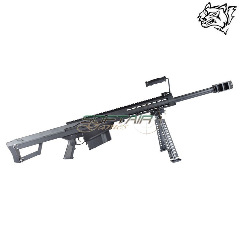 Fucile Elettrico M82A1 CQB Logo BARRET SNOW WOLF (SW-02CQB)