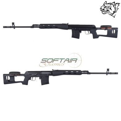 SNIPER RIFLE BOLT ACTION SVD SNOW WOLF (SW-027)