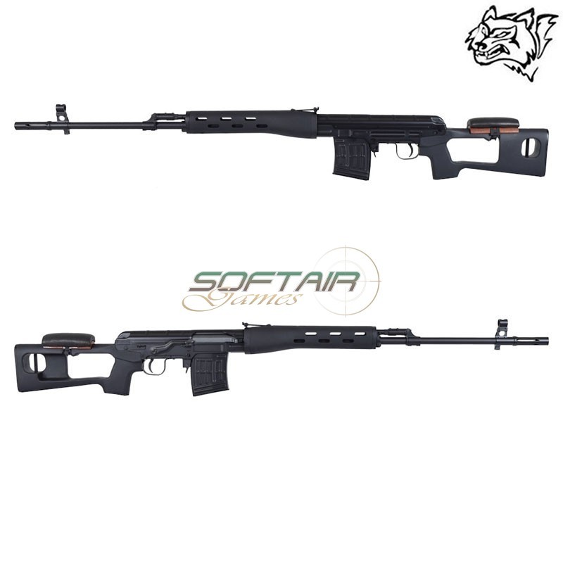 Fucile Sniper Bolt Action SVD SNOW WOLF (SW-027)