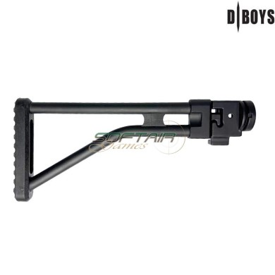 Calcio pieghevole per LR300 in Metallo BLACK D-Boys (db-lr300-p)