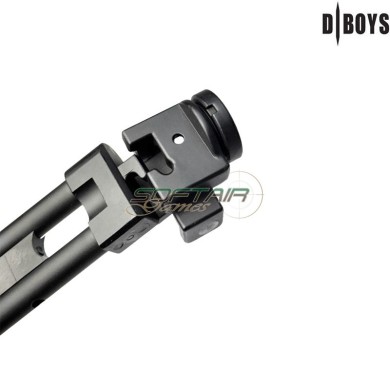 Calcio pieghevole per LR300 in Metallo BLACK D-Boys (db-lr300-p)
