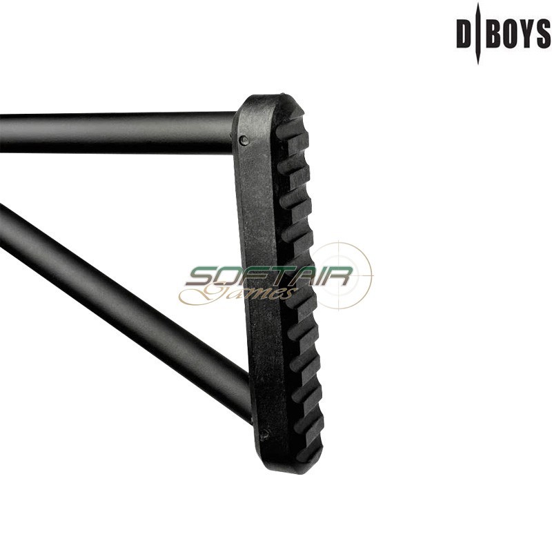 Calcio pieghevole per LR300 in Metallo BLACK D-Boys (db-lr300-p)