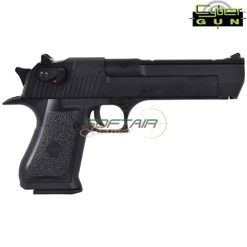 Pistola a Gas Desert Eagle Nera CYBERGUN (CG-DE0100)