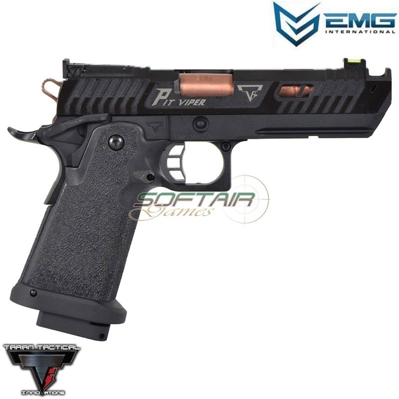 Pistola a Gas Pit Viper 2011 Nera TTI (TT-PV0100)