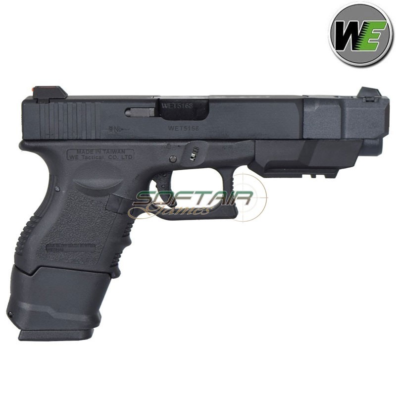 Gas Pistol 33 Advance Black WE (WG07B)