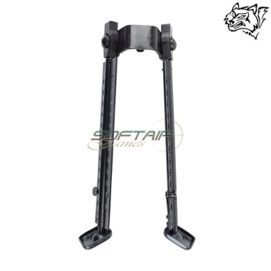 Bipiede pieghevole ed estensibile serie M99 nero SNOW WOLF (SW-0102B)
