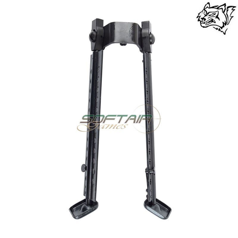 Bipiede pieghevole ed estensibile serie M99 nero SNOW WOLF (SW-0102B)