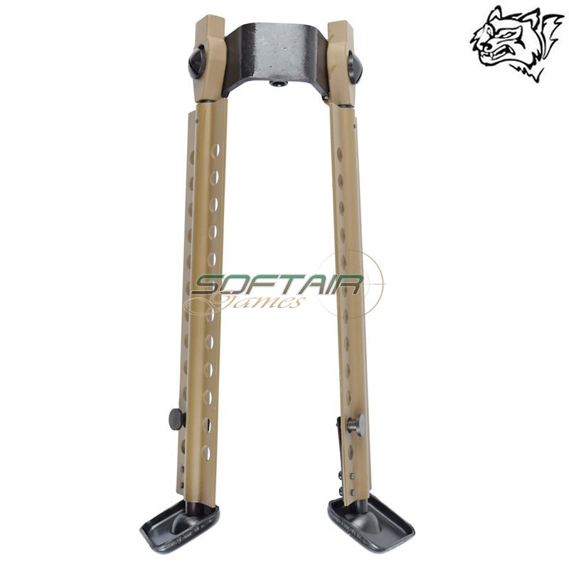 Bipiede pieghevole ed estensibile serie M99 TAN SNOW WOLF (SW-0102T)
