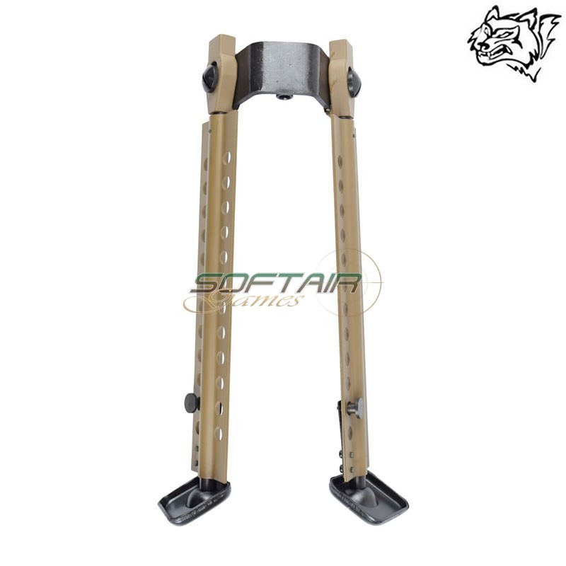 Bipiede pieghevole ed estensibile serie M82A1 Tan SNOW WOLF (SW-0202T)