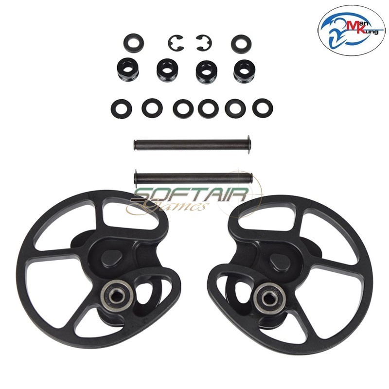 Set carrucole di ricambio per balestre serie FREAK MK-XB63 MAN KUNG (MK-XB63CAM)