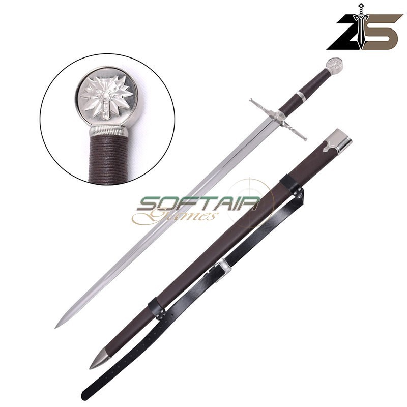 Ornamental fantasy sword Serpentine Steel Sword Geralt of Rivia ZSWORDS (ZS637-2)