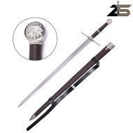 Ornamental fantasy sword Serpentine Steel Sword Geralt of Rivia ZSWORDS (ZS637-2)