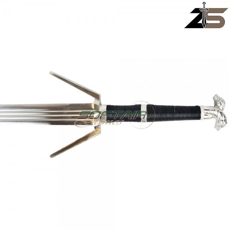 Spada fantasy ornamentale Serpentine Silver Sword Geralt di Rivia ZSWORDS (ZS638)