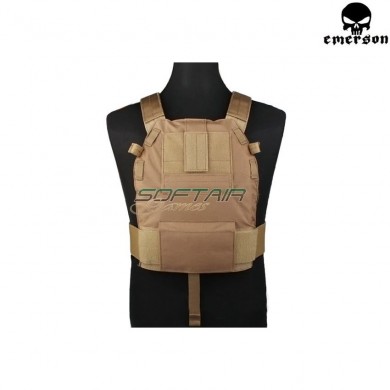 Lbt6094 Slick Plate Carrier Coyote Brown Emerson (em2982cb)