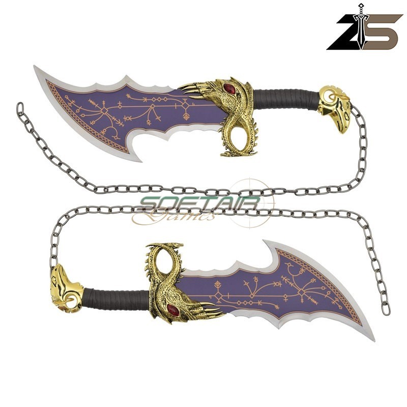 Ornamental daggers Blades of Chaos Kratos ZSWORDS (ZS035-3BL)