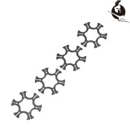 Set 4 moonclip per revolver ARES (AR-APRMC1)