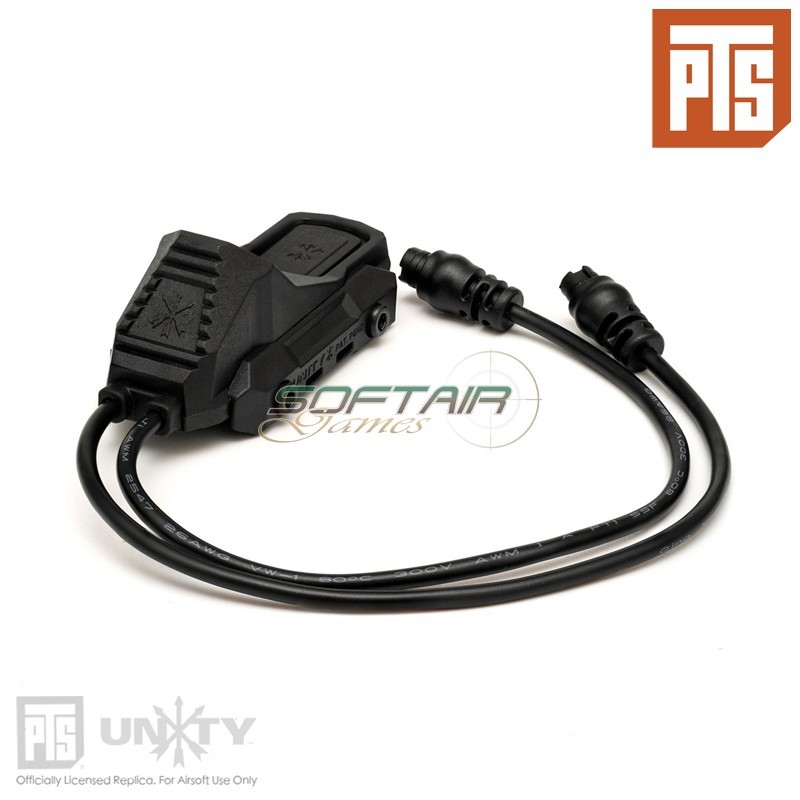 Controllo remoto doppio Unity Tactical AXON Black by PTS® (UT241450307)