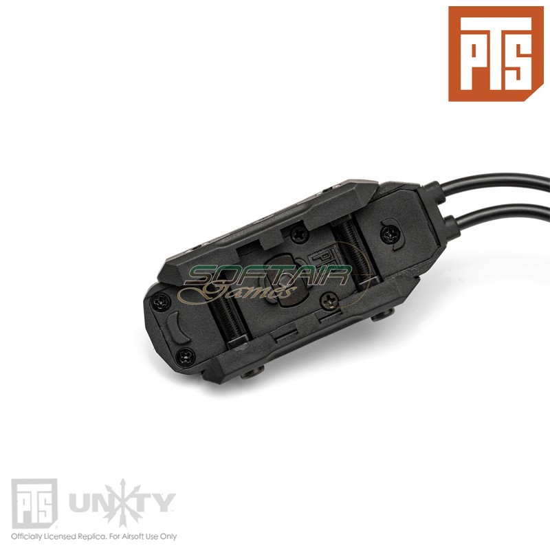 Controllo remoto doppio Unity Tactical AXON Black by PTS® (UT241450307)