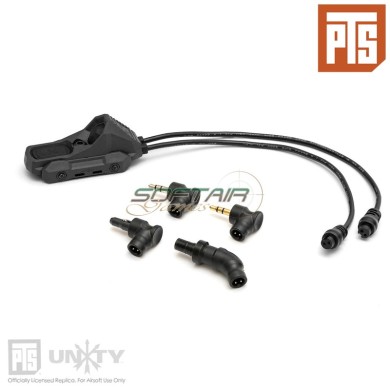 Controllo remoto doppio Unity Tactical AXON Black by PTS® (UT241450307)