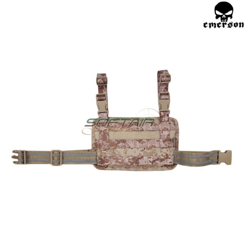 Cosciale Rifle Drop Leg Molle Panel Aor1 Emerson (em6277aor1)
