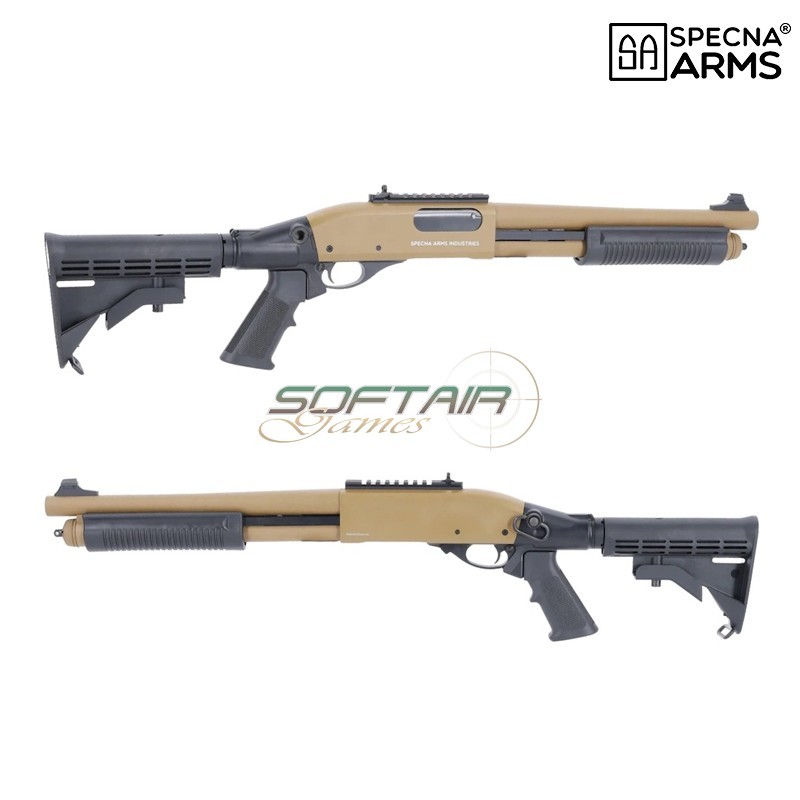 GAS Shotgun SA-VGS5 VAPOR™ Half-Tan Specna Arms (spe-02-047924)