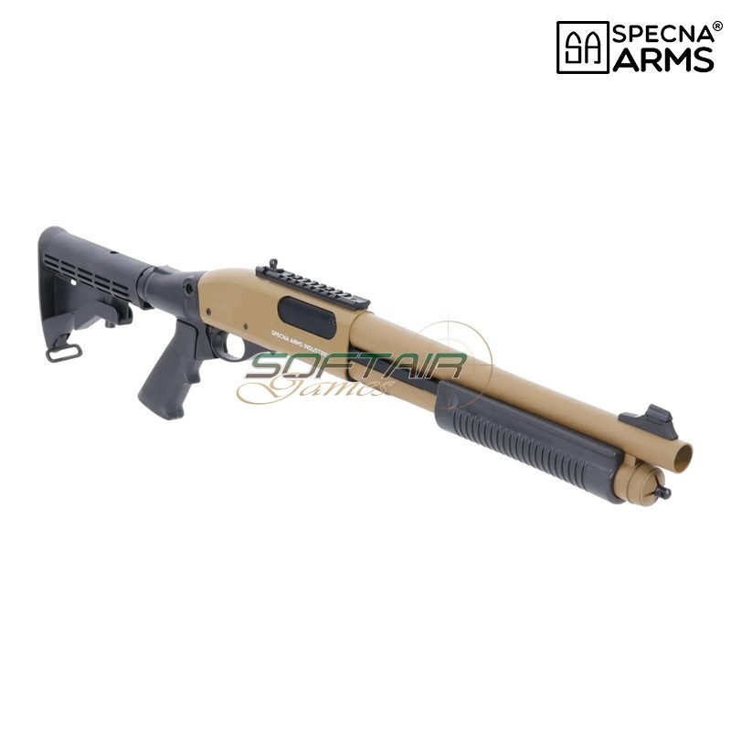 Fucile a pompa a GAS SA-VGS6 VAPOR™ Half-Tan Specna Arms (spe-02-047924)