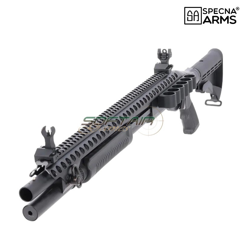 Fucile a pompa a GAS SA-VGS7 VAPOR™ Black Specna Arms (spe-02-047925)