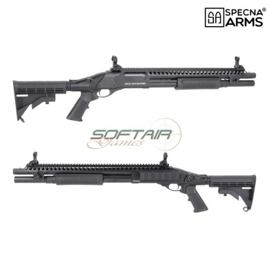 Fucile a pompa a GAS SA-VGS7 VAPOR™ Black Specna Arms (spe-02-047925)