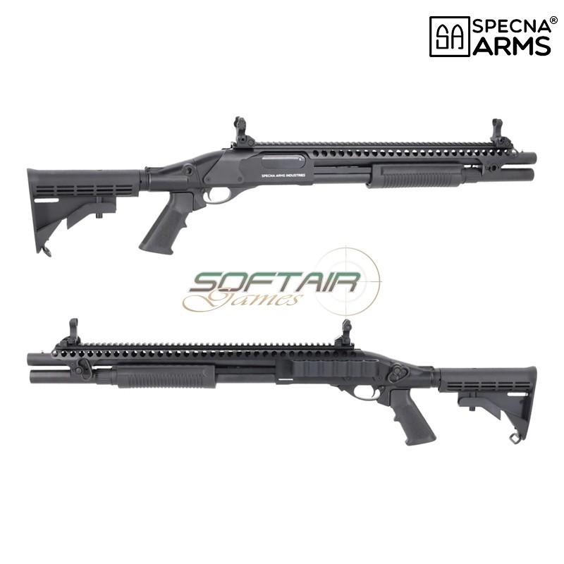 GAS Shotgun SA-VGS7 VAPOR™ Black Specna Arms (spe-02-047925)