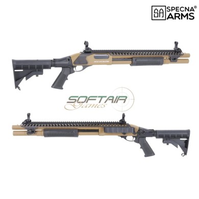 Fucile a pompa a GAS SA-VGS8 VAPOR™ Half-Tan Specna Arms (spe-02-047926)