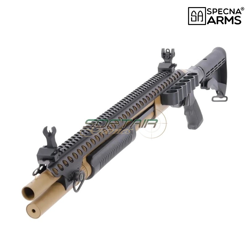 Fucile a pompa a GAS SA-VGS8 VAPOR™ Half-Tan Specna Arms (spe-02-047926)