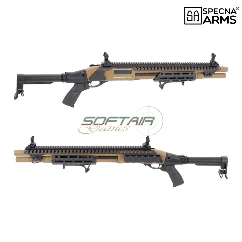 GAS Shotgun SA-VGS10 VAPOR™ Half-Tan Specna Arms (spe-02-047928)