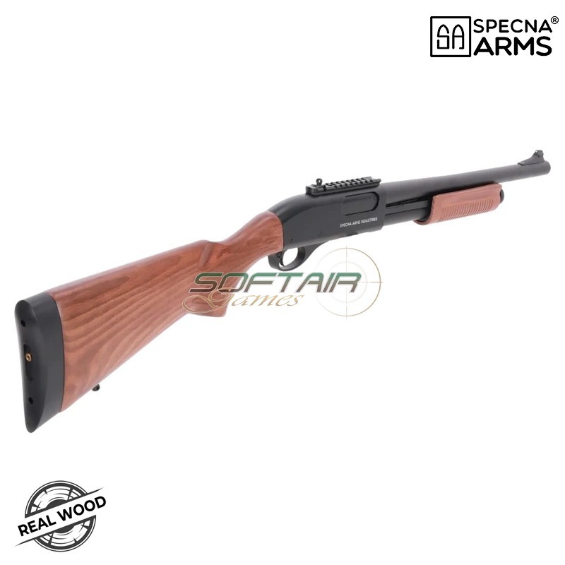 GAS Shotgun SA-VGS13 VAPOR™ Real Wood Specna Arms (spe-02-047931)