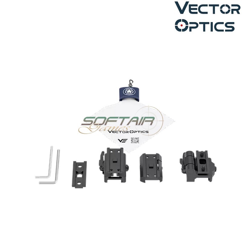 Maverick Mini Red Dot Scope & 3x Magnifier Kit with Integrated Mount Vector Optics (VOGP-02)