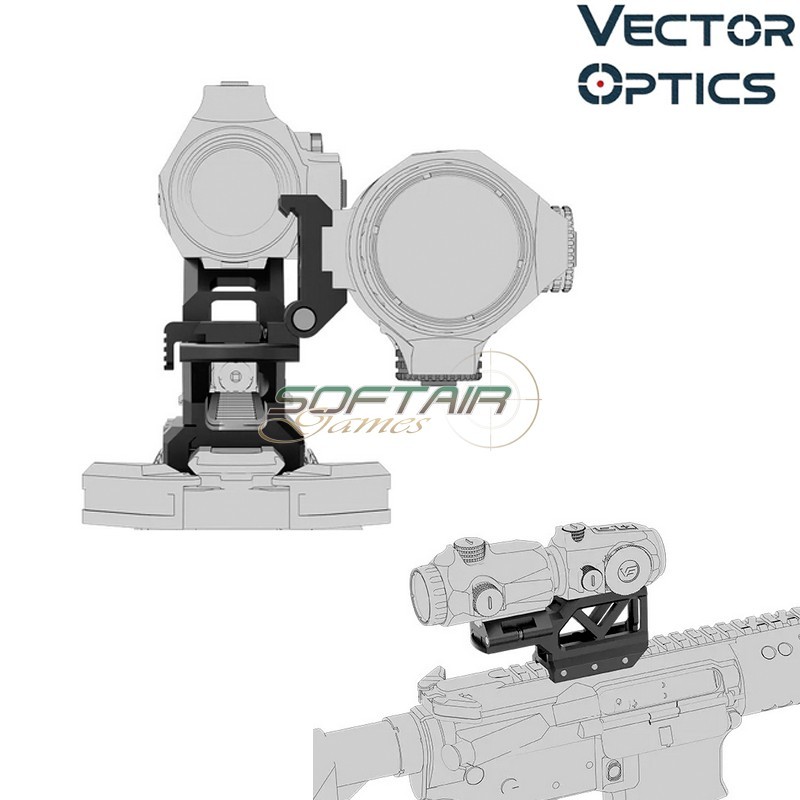 Mount Picatinny monoblocco per Maverick Red Dot & Magnifier Vector Optics (XASR-RM01)