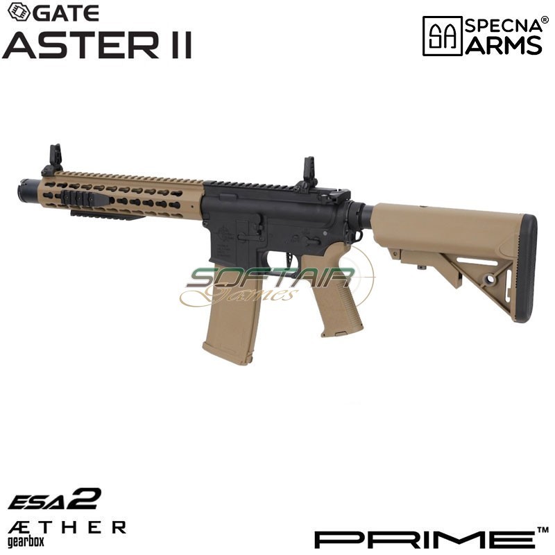 Fucile elettrico RRA SA-P07 PRIME BLDC ASTER II ETU half-tan SPECNA ARMS (SPE-01-043633)