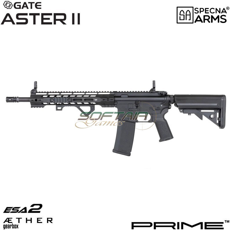 Fucile elettrico RRA SA-P14 PRIME ASTER II ETU nero SPECNA ARMS (SPE-01-043634)