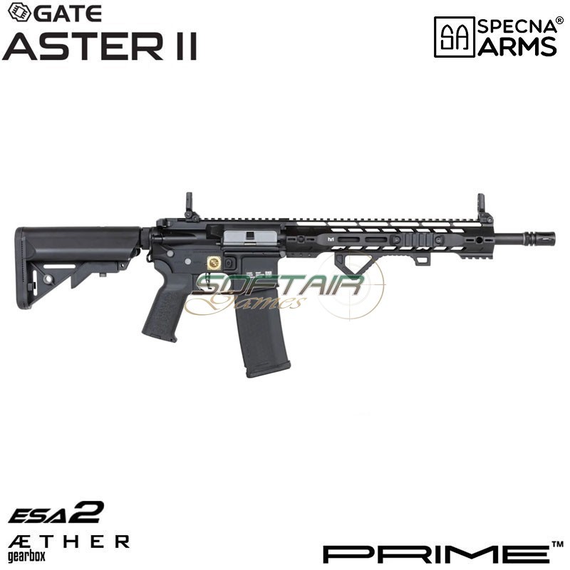 Fucile elettrico RRA SA-P14 PRIME ASTER II ETU nero SPECNA ARMS (SPE-01-043634)