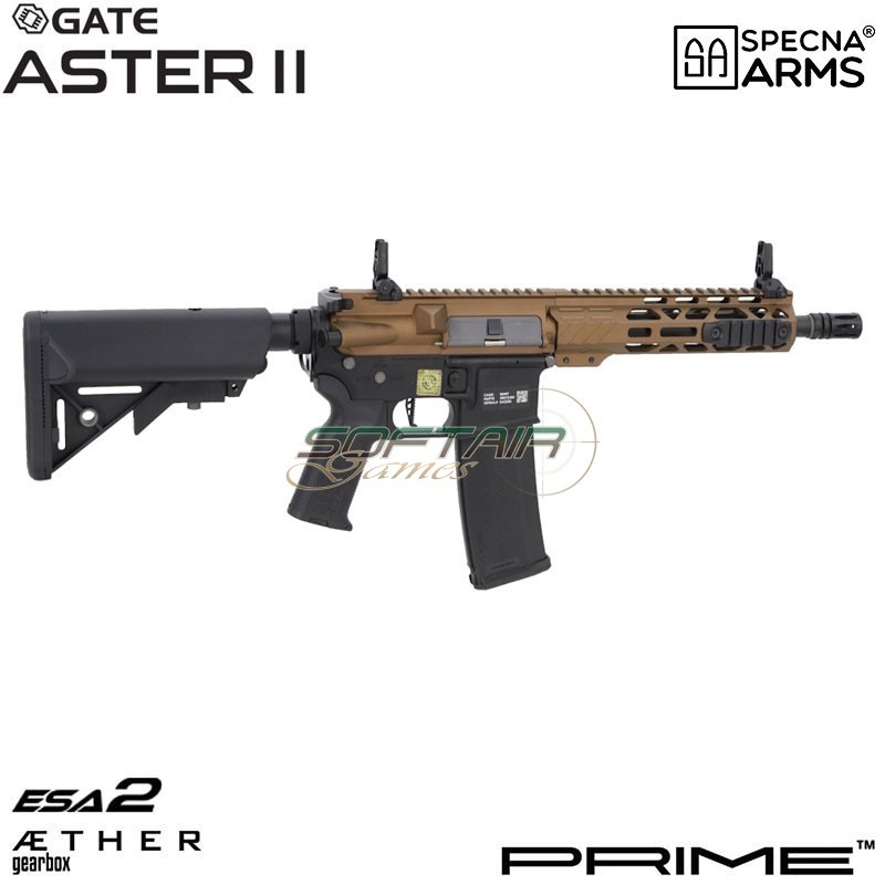 Fucile elettrico RRA SA-P25 PRIME ASTER II ETU BLDC chaos bronze SPECNA ARMS (SPE-01-043651)